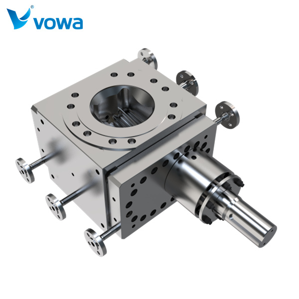 Hot sale Continuous cold feed rubber preformer - DLK Series Polymer Melts Gear Pump – Vowa detail pictures