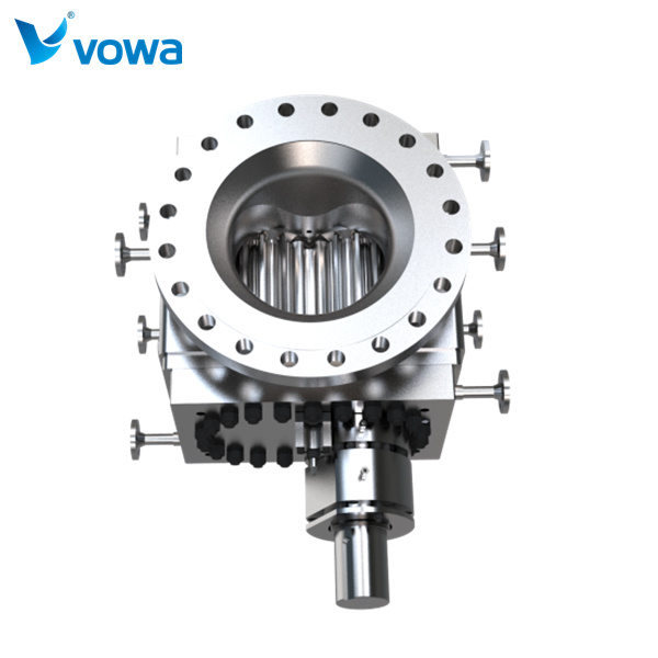 Well-designed helical gear pump – HK Series Polymer Melts Gear Pump – Vowa detail pictures